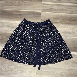 GAP Navy Blue Polka Dot Skirt size 0